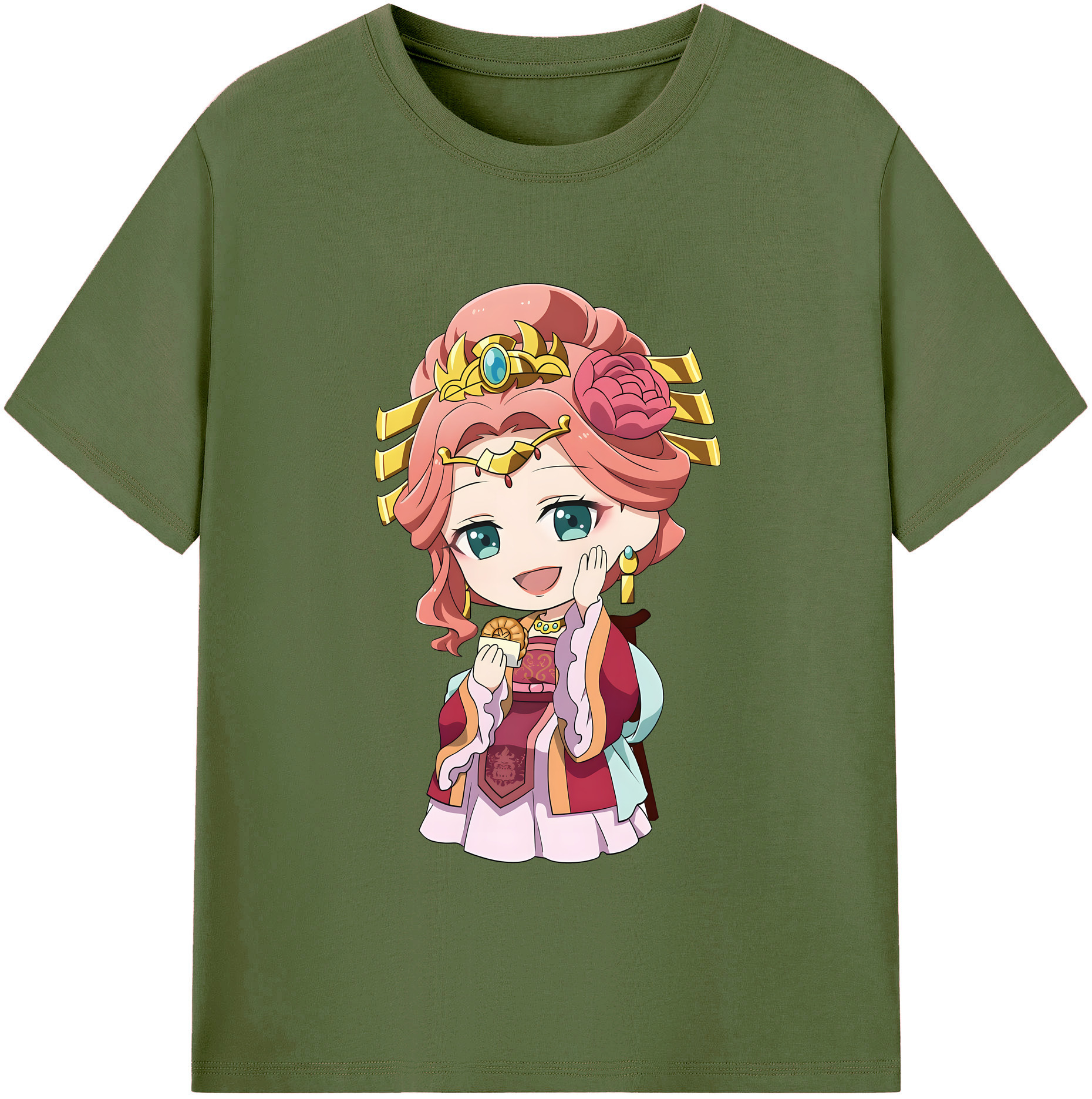 （画像用） 薬屋のひとりごと The Apothecary Diaries 綿100％半袖Tシャツ（フロントプリント）